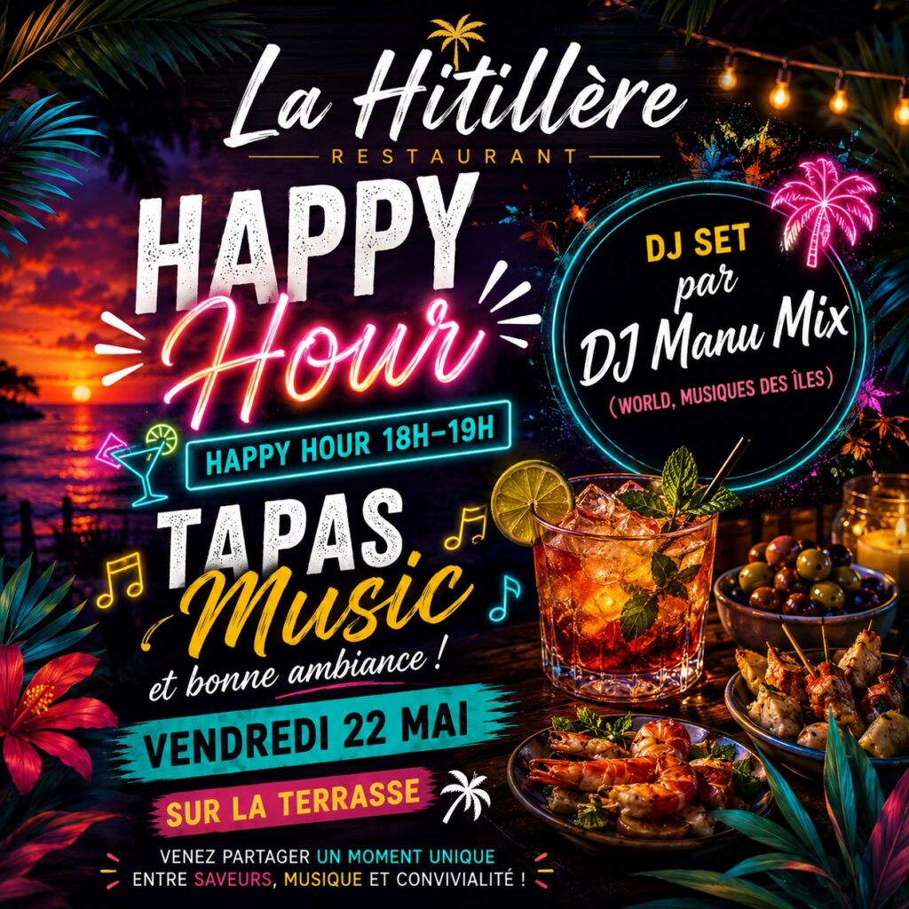 Happy Hour Dj Manu Mix à la Hitillère 22/05/2026