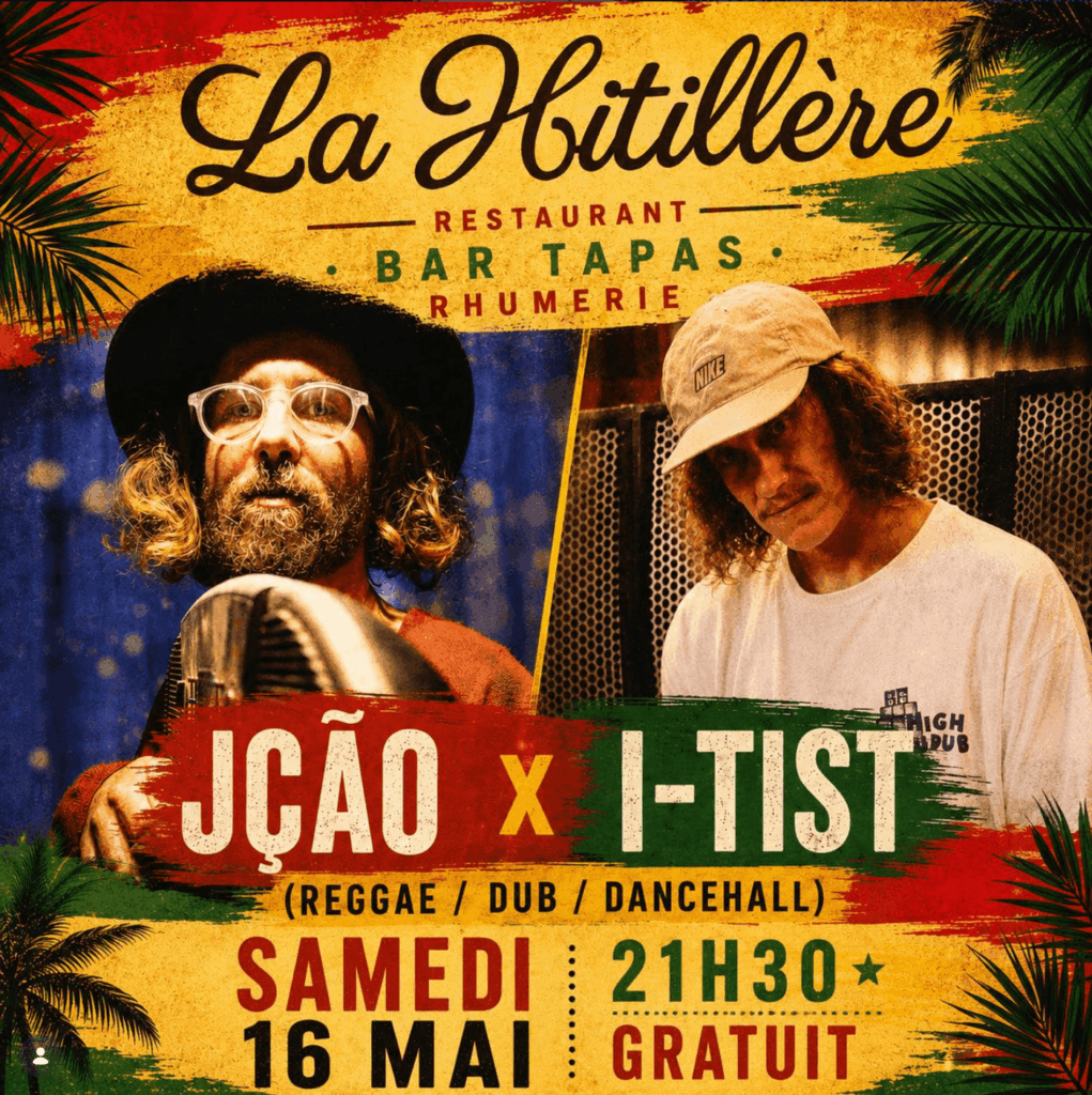 JÇÃO x I-Tist Samedi 16/05 à la Hitillère Messanges